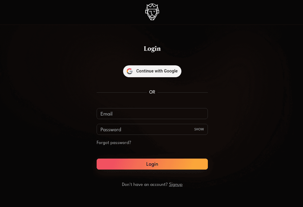 sync royalty login page